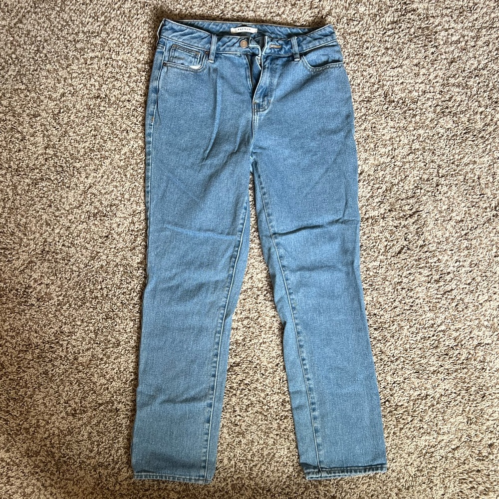 Pac Sun medium blue mom jeans